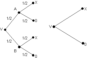 Complex Project - Two Year tree with each branch being taken with a probability of 1/2